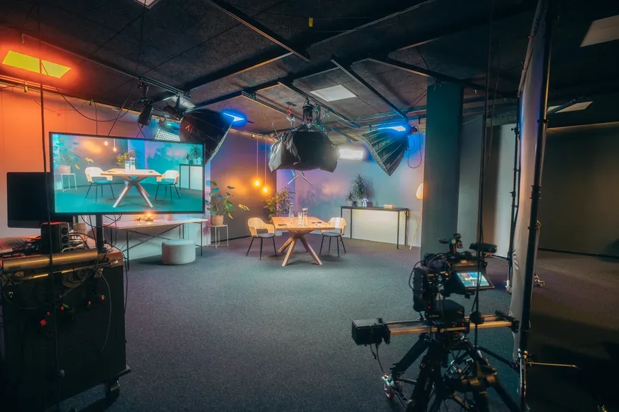 Behind the Scenes im thekey.academy Studio in Berlin