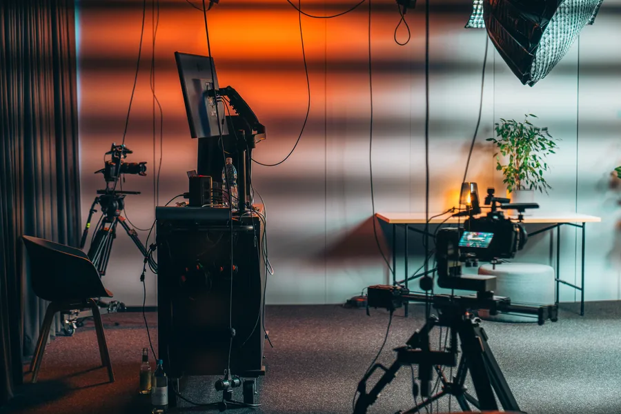 Behind the Scenes im thekey.academy Studio in Berlin