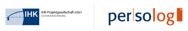 Logos IHK-Projektgesellschaft Ostbrandenburg & persolog®